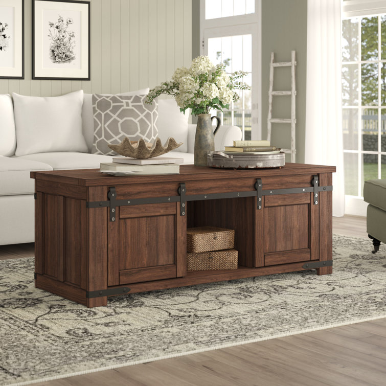Laurel Foundry Modern Farmhouse Senneterre Coffee Table with Storage ...